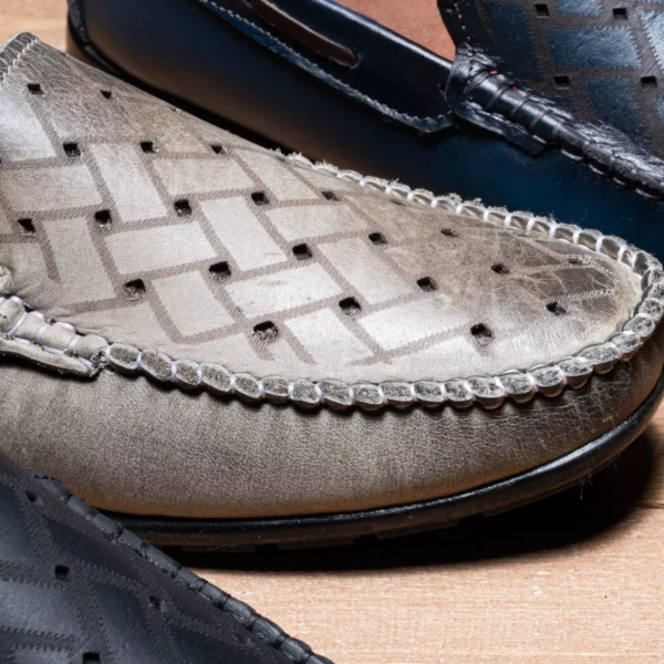 ⁦حذاء بانص جلد طبيعي ثري توب 3TOP Shoes⁩ - الصورة ⁦9⁩