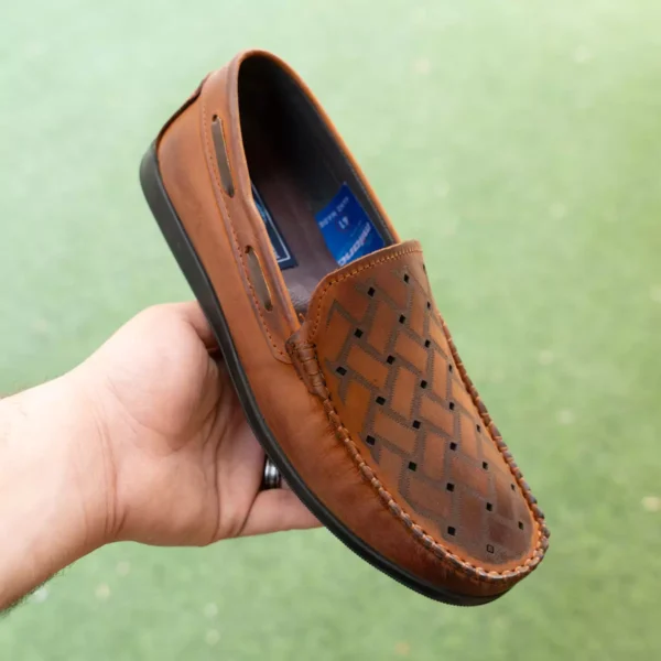 ⁦حذاء بانص جلد طبيعي ثري توب 3TOP Shoes⁩ - الصورة ⁦13⁩