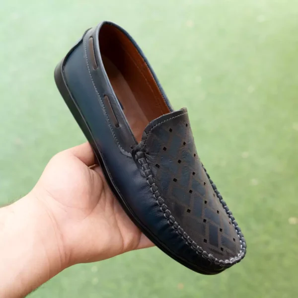 ⁦حذاء بانص جلد طبيعي ثري توب 3TOP Shoes⁩ - الصورة ⁦12⁩