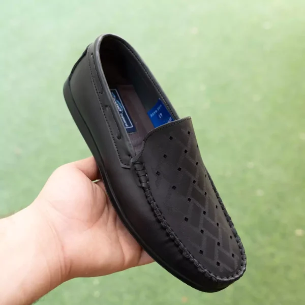 ⁦حذاء بانص جلد طبيعي ثري توب 3TOP Shoes⁩ - الصورة ⁦11⁩